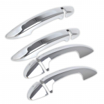 Chrome Carbon Fiber Car Door Handle Cover Trim For VW PASSAT B6 2006 -2011 Passat CC 2009-2012 Car styling Accessories
