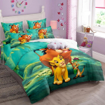 Animatsioon L&otilde;vi Simba Tekikate lastele, L&otilde;vikuningas Voodipesukomplekt, Teismelise Poisi &Uuml;hekohaline Twin Suurus Voodikomplektid Voodikatted Kingitus 140x210cm