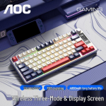 AOC GK300 RGB Taustvalgustusega Kolmerežiimiline Mehaaniline Klaviatuur