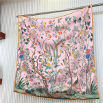 90*90cm Siidist Ruudukujuline Sall Hijab Naistele Bandana Pehmed Sallid Kaelasall Daamide Juuste Sall Peakate Prantsuse Lind 90cm