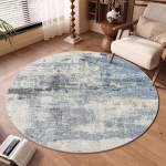 Kaasaegne abstraktne &uuml;mmargune vaip elutoa kaunistus diivani piirkonna vaibad kodu kerge luksus p&otilde;randamatt ruumi dekoratsioon pehme vaip pestav 2.6ft(80x80cm)
