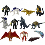 12 tk/komplekt Godzilla VS King Kong 3. 4. p&otilde;lvkond Imperiumi Koletised Liigutatavad Liigesed Tegevuskuju PVC Mudel Nukk Laste S&uuml;nnip&auml;evam&auml;nguasi