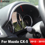 For Mazda CX5 CX-5 2012 2013 2014 2015 Matte Car Dashboard trument Frame Panel Cover Trim Interior Mouldings Accessories white