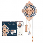 ROKR DIY Seinale Puidust 3D 3D Puidust Mudel Romantiline Tuba Stiilne Interj&ouml;&ouml;r Hariv Aju Treening Kingitus Vanusele Kell, Pusle, Komplekt, Dekoratsioon, Dekoratsioon, M&auml;nguasi,