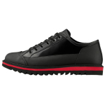 Onitsuka Tiger Blucher Lo Comfortable Slip Resistant Abrasion Resistant Low top Casual Shoes Unisex Black Red 1183C414-001 39.5 black