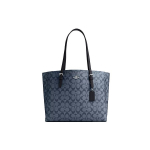 Coach Mollie klassikaline monogrammlogoga lukuga naiste kott, kesk&ouml;&ouml;-tumesinine 1665-SVN2V Basic Set (Bag+Dust Bag)