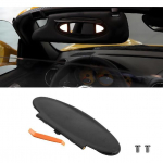 2 tk P&auml;ikesesirmi peeglikatte vahetus, Juhi/kaass&otilde;itja poole p&auml;ikesesirmi meigipeegli katteotsikud Porsche 996/997-911 986/987 jaoks Boxsteri jaoks 1PCS Sun Visor Mirror Cov