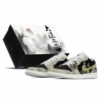 Jordan Air Jordan 1 Karp, Mogao koobaste Kulumiskindlad Kulumiskindlad Madalad Vintage Korvpallijalatsid Meeste FQ7687-300(TeamA-S-BOX) 44