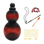 1 Komplekt 800ML K&otilde;rvitsakujuline Veepudel Rihma ja Kleebisega Lekkekindel Korduvkasutatav Reisi Spordi Veepudel Retro Ahikuningas Wukong Joogipudel