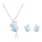 Swarovski Luige Signatuurkomplekt Kivist Ehtekaelakee Naistele kaelakee Sinine 5660597 Box (Random Color)