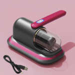 Traadita k&auml;eshoitav tolmulesta puhastaja UV-steriliseerimisega koduseks kasutamiseks lilla