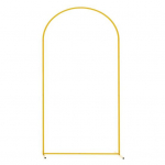 Metallist kaare taustastend 4ft/5ft/6ft/6.6ft Kuldne pulmakaare stendiraam Lillede &otilde;hupallide fotograafia kaarekujuline raam tseremoonia s&uuml;nnip&auml;evapeo beebi jaoks L