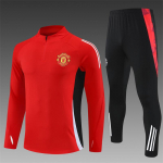T&auml;iskasvanute ja laste Manchester Unitedi treeningvormi komplekt Meeste pikkade varrukatega jalgpallis&auml;rk S&uuml;gisene ja talvine Spordiks Kiiresti kuivav Hingav Vabaaja &uuml;likond children-10 sizes