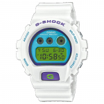 Casio G-SHOCK Meeste Vaik 200M Veekindel Digitaalne P&otilde;rutuskindel Kvartsikell DW-6900RCS-7 valge