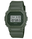 Casio G-SHOCK Meeste Vaik 200M Veekindel P&otilde;rutuskindel Alarmi Kvartsikell DW-5600ET-3 roheline