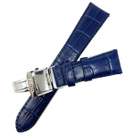 Seiko Time Lab SEIKO Kell Vasikanahk Tumesinine Sisaldab Kella Puhastuslappi Co., Ltd. Rihm, Nahk, Sinine, D-pandlaga, Meeste, (Hoolduskomplekt) (22 mm)