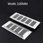 15cm-60cm Alumiiniumisulamist &Otilde;huava Perforeeritud Leht V&otilde;rkplaat Ventilatsiooniv&otilde;re Kapi kingakapi jaoks Dekoratiivne kate length   150MM