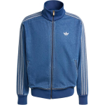 adidas Originals Firebird Track FW25 Adicolor L&otilde;tv l&otilde;ige T&otilde;mblukuga Pikkade varrukatega Denim Jakk Meeste Joped KD1517 XL gray