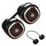 Jahutav kaelaventilaator, kerge labadeta ventilaator USB-laetava akuga ja reguleeritavate kiirustega reisimiseks, spordiks, kontoriks