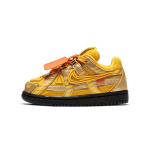 Nike Air Rubber Dunk Off-White University Gold TD CW7444-700 18.5
