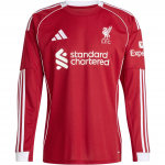 Adidas Tasuta saatmine koos adiClubiga Liverpool Fc 25/26 Pikkade varrukatega kodus&auml;rk JV6456 XL