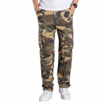 Meeste Multi Pockets Cargo Harem P&uuml;ksid Vabaaja spordip&uuml;ksid Joggers p&uuml;ksid L