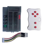 RX74-1 24V 2.4G Bluetooth Remote Control Receiver Controller Box Kit for Children Electric Ride on Toys Car