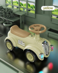 S&otilde;iduk v&auml;ikelastele Klassikaline s&otilde;idurong L&uuml;kkamisauto heliga ja tuledega Istme all panipaik Retro m&auml;nguasjad lastele poistele t&uuml;drukutele