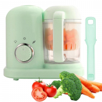 BabyCook 2-&uuml;hes beebitoidu auruti ja blender, k&ouml;&ouml;gikombain, 4 funktsiooni, roheline, 231x135x204mm