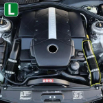 2000-2006 C215 W220 Mercedes Benz S430 S500 CL500, S55 AMG, CL55 AMG jaoks &Otilde;hu sisselasketoru voolik 1130941182 1130941282 Left 1130941282