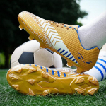 FG/AG Meeste Jalgpallisaapad Noorte Klambrid Treeningjalatsid Professionaalsed jalgpallitossud Futsal Jalgpallisaapad 35 kuld