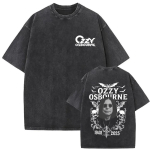 Ozzy Osbourne Vintage Pesuga Nahkhiire Graafikaga &Uuml;leliigne Unisex Raskemetalli Roki T-s&auml;rk F&auml;nnidele Unisex Ja Naiste T-s&auml;rgid M mitmev&auml;rviline