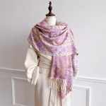 Talvine Ka&scaron;miir Žakaar Pashmina Tuttidega Sall K&uuml;lma Ilma Sallid Soolid &Uuml;mbrised Naistele T&uuml;drukutele Paks Tekk Soe Poncho Soolid 65x180CM