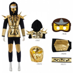 Ninja laste cosplay kost&uuml;&uuml;m pol&uuml;esterkangast anime rollim&auml;nguks Child S