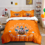 Blackpool Football Club Komplekt Voodipesu Tekikott Komplekt Tekikott Padjap&uuml;&uuml;rid   (1 * Tekikott 2 * Padjap&uuml;&uuml;ri, ilma tekita) 135x200cm orange