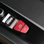 Uus t&auml;iendus Auto Kristall K&auml;igukangi K&auml;epide Asendus Sobib Volvo XC60 2018 2019 2020 2021 2022 2023 2024 Tarvikud red sticker