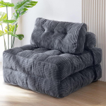 Kompaktne vaakumpakendiga vahtmaterjalist diivanvoodi - Ideaalne v&auml;ikestesse ruumidesse 85*85*75 cm gray