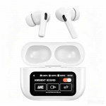 A9 Pro Ultimate Edition Juhtmevabad Bluetooth-k&otilde;rvaklapid Nutikas puuteekraan ANC ENC M&uuml;rav&auml;hendus Puutejuhtimine K&otilde;rvasisesed k&otilde;rvaklapid valge