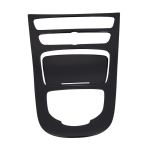 2 tk konsooli k&auml;igukasti paneeli katte liist E-klassile W213 16-18 Must black