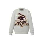 LOUIS VUITTON Sviiter Meeste Heleroheline 1ABYJU S0 heleroheline v&auml;rv