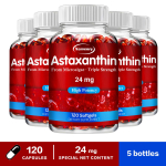 Xemenry Astaxanthin 24mg pehmekapslid 120 tk &mdash; Antioks&uuml;dantne tugi, igap&auml;evane heaolu, toitumine 120*5