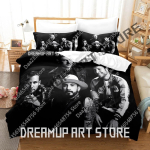 3D-prinditud Backstreet Boys voodipesukomplekt &Uuml;he-, Twin-, Full-, Queen-, King-suuruses Voodikomplekt T&auml;iskasvanu Magamistoa Tekikoti Komplektid Voodilina Komplekt EU Single 135*200cm/53x79in 3pcs