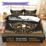 B&ouml;hse Onkelz B&auml;ndi Kontsert 3-osaline Voodipesukomplekt, Tekikate 2 padjapuuriga, Rockmuusika Prindiga Voodipesu, Tekk ega padjap&uuml;&uuml;re ei kuulu komplekti 135x200cm white