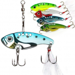 4 tk Metallist VIB p&uuml;&uuml;gilant Bass Spoon S&ouml;&ouml;t Kunstlik s&ouml;&ouml;t Konksudega p&uuml;&uuml;gilant 4pcs