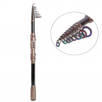 S&uuml;sinikkiust mere&otilde;nge teleskoop&otilde;ngede vardaga kalastustarbed (p&uuml;&uuml;girull ei kuulu komplekti) 1.8 m