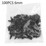 100x auto 6 mm poritiiba paneeli plastikust neetkinnitused surutihvtid Suzuki GSXR jaoks