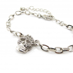 Les Tr&eacute;sors De Lily [J1103] &ndash; valge  Skull  loominguline k&auml;ev&otilde;ru h&otilde;be