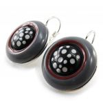 NOA [J3152] - Boucles Cr&eacute;ateur 'Pimprenelle' gris noir hall