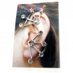 Les Tr&eacute;sors De Lily [N1095] &ndash; valged  Cristal  labakontuuriklambrid h&otilde;be