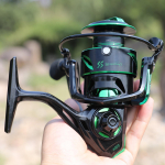 Kalap&uuml;&uuml;girull tippkvaliteediga 12 + 1BB karpkalap&uuml;&uuml;girull 5.2: 1/6. 2: 1 suure kiiruse &uuml;lekandearvuga p&ouml;&ouml;rlevad p&uuml;&uuml;girullid soolase vee Pesca jaoks 1000